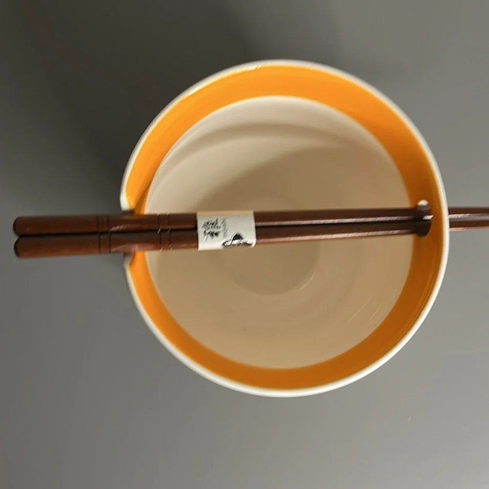 Maruchan Instant Noodles 24oz Mug Bowl with Wooden‎ Chopsticks Mad Engine